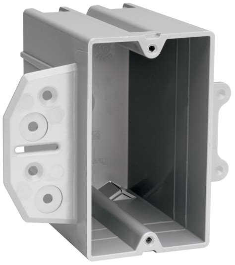 switch boxes for metal studs|electrical box to stud insert.